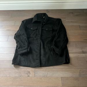 Black shacket